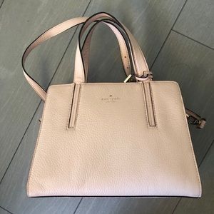 Blush Pink Kate Spade Bag with Cross body strap